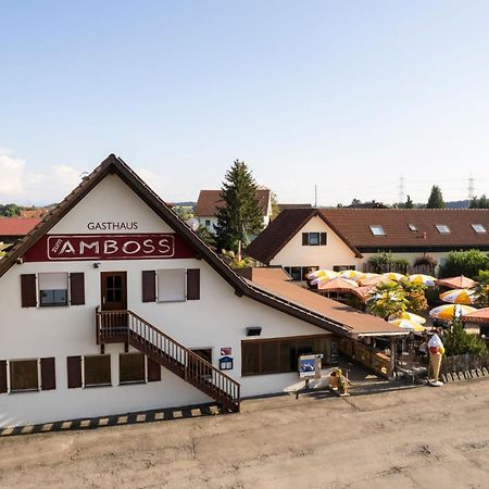 Altbau Gasthaus Amboss Grunkraut Kültér fotó