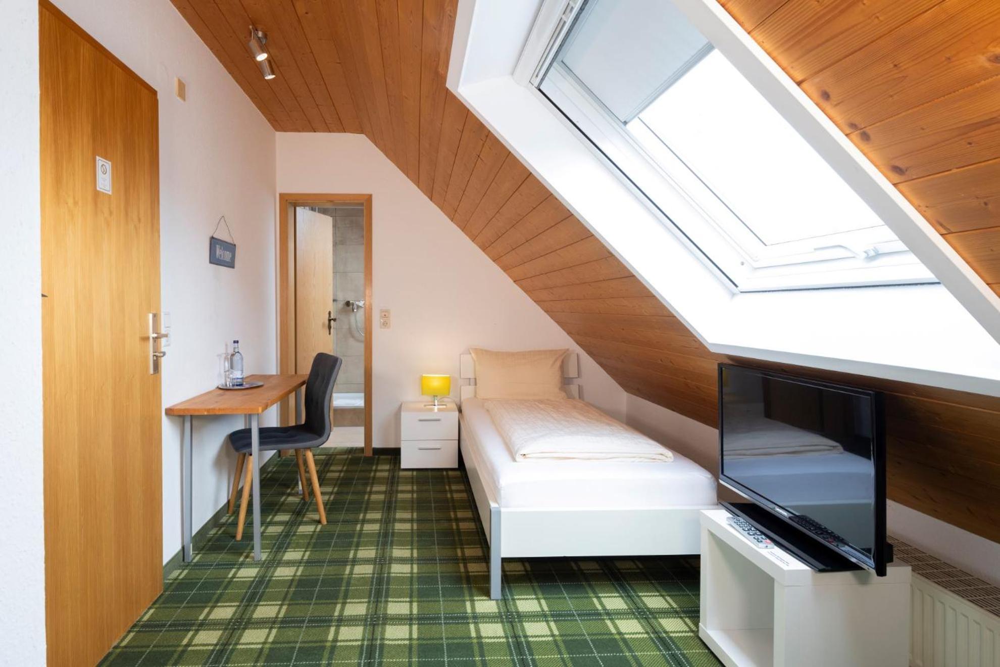 Altbau Gasthaus Amboss Grunkraut Kültér fotó